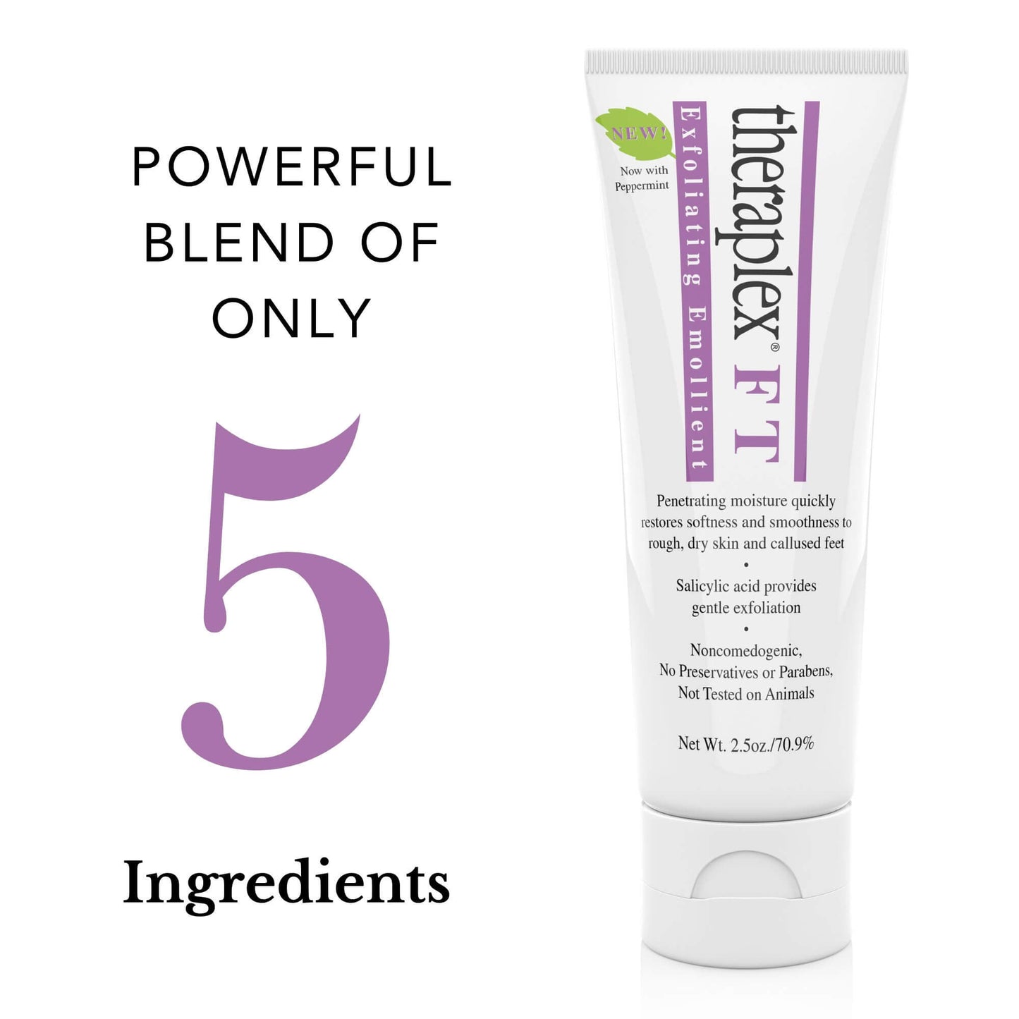 FT Exfoliating Emollient Cream Peppermint (2.5 oz)