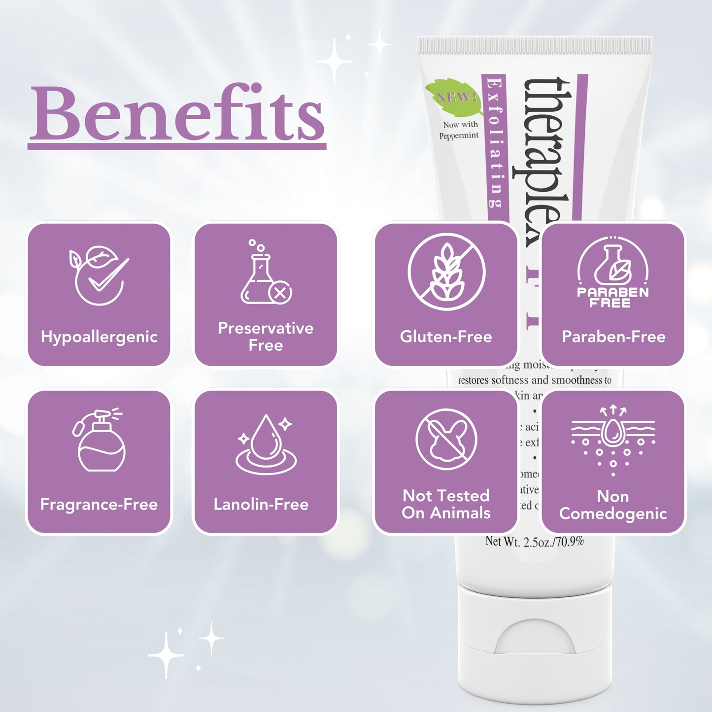 FT Exfoliating Emollient Cream Peppermint (2.5 oz) FT Exfoliating Emollient Cream Peppermint (2.5 oz)-36693035254064