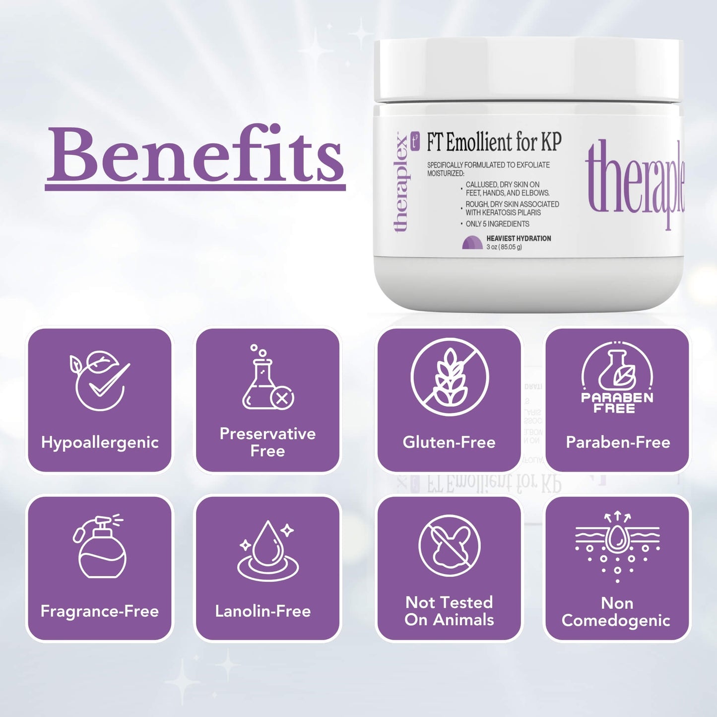 FT Exfoliating Emollient Cream Peppermint - 3oz-44030682661168