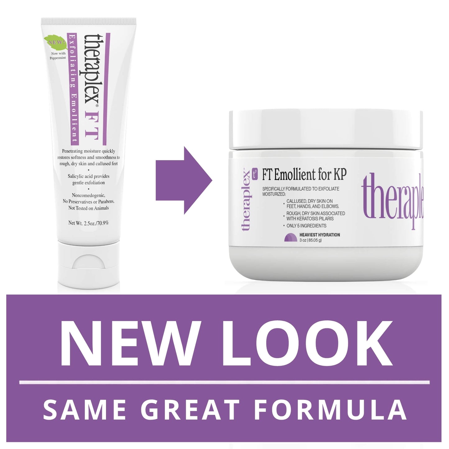 FT Exfoliating Emollient Cream Peppermint - 3oz-44030682628400